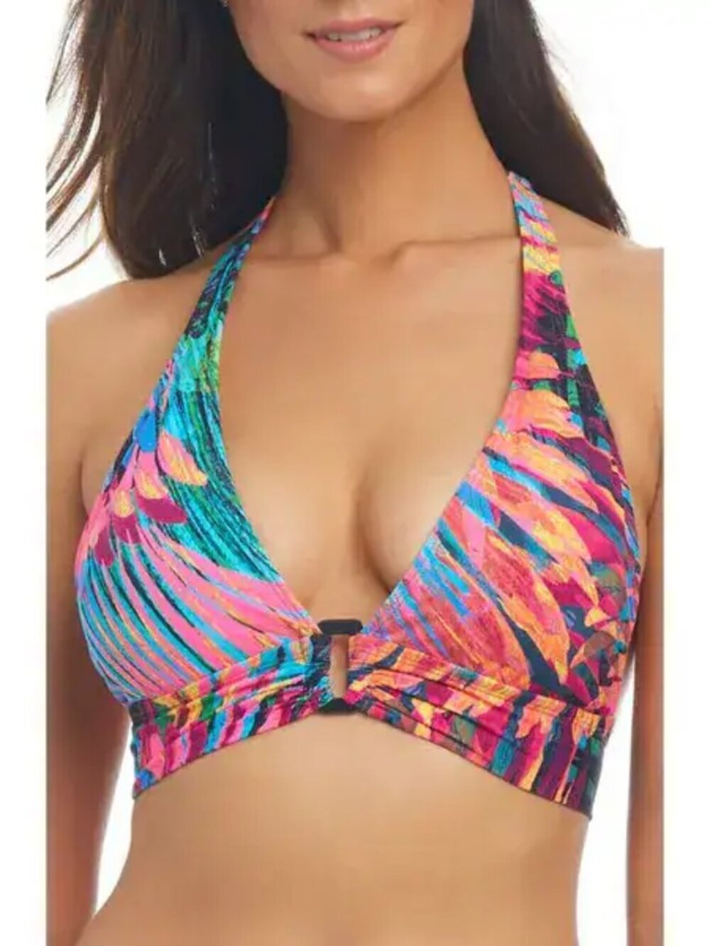 NWT Bleu Rod Beattie Wild Things Halter Bikini Top 14